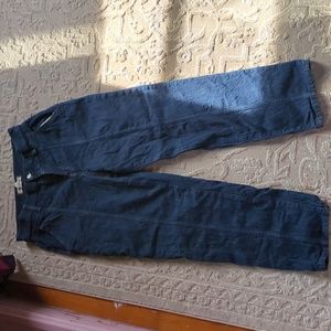 Madewell Perfect Vintage Yoke Front Indigo Jeans